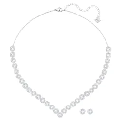  - PARURE ANGELIC SQUARE BLANC 