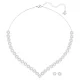 SWAROVSKI - PARURE ANGELIC SQUARE BLANC  - 1